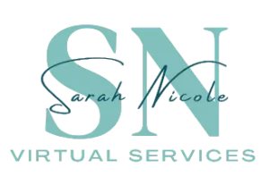 Sarah Nicole Virtual Services Logo - Fuquay-Varina NC - Website Designed by JC Webworks
