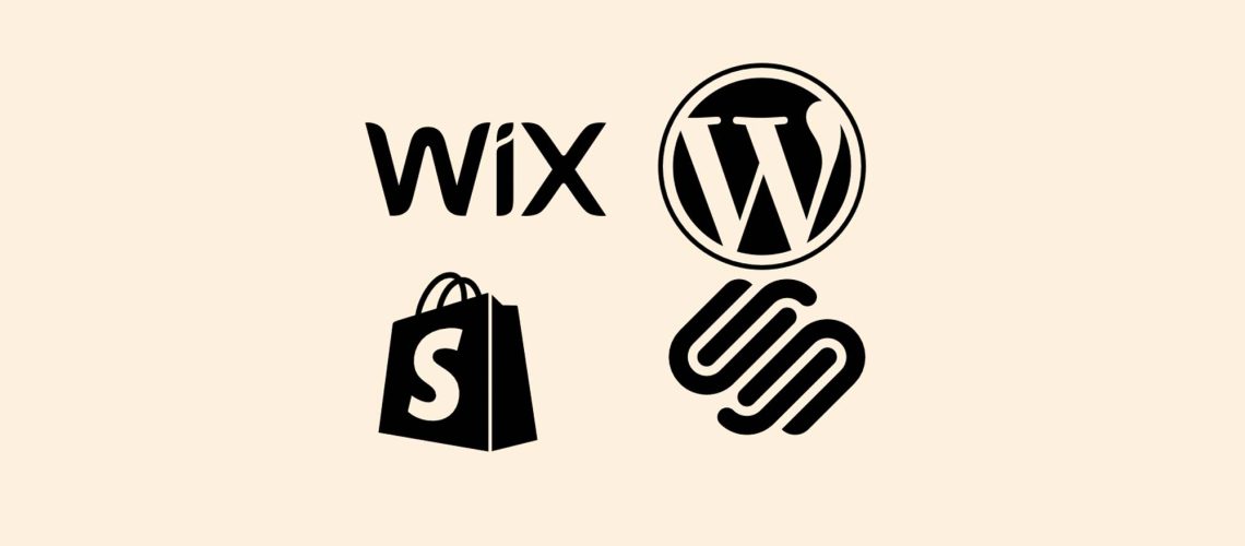 Wix, WordPress, Shopify, Squarespace - What's best for you